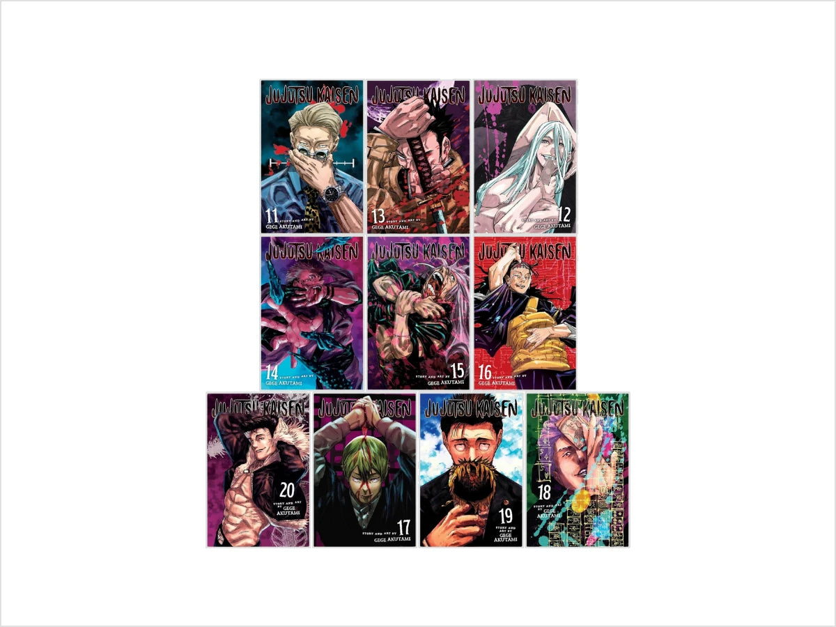 Jujutsu Kaisen Series (Book 11-20) 10 Books Collection Manga Set - Ages 16+