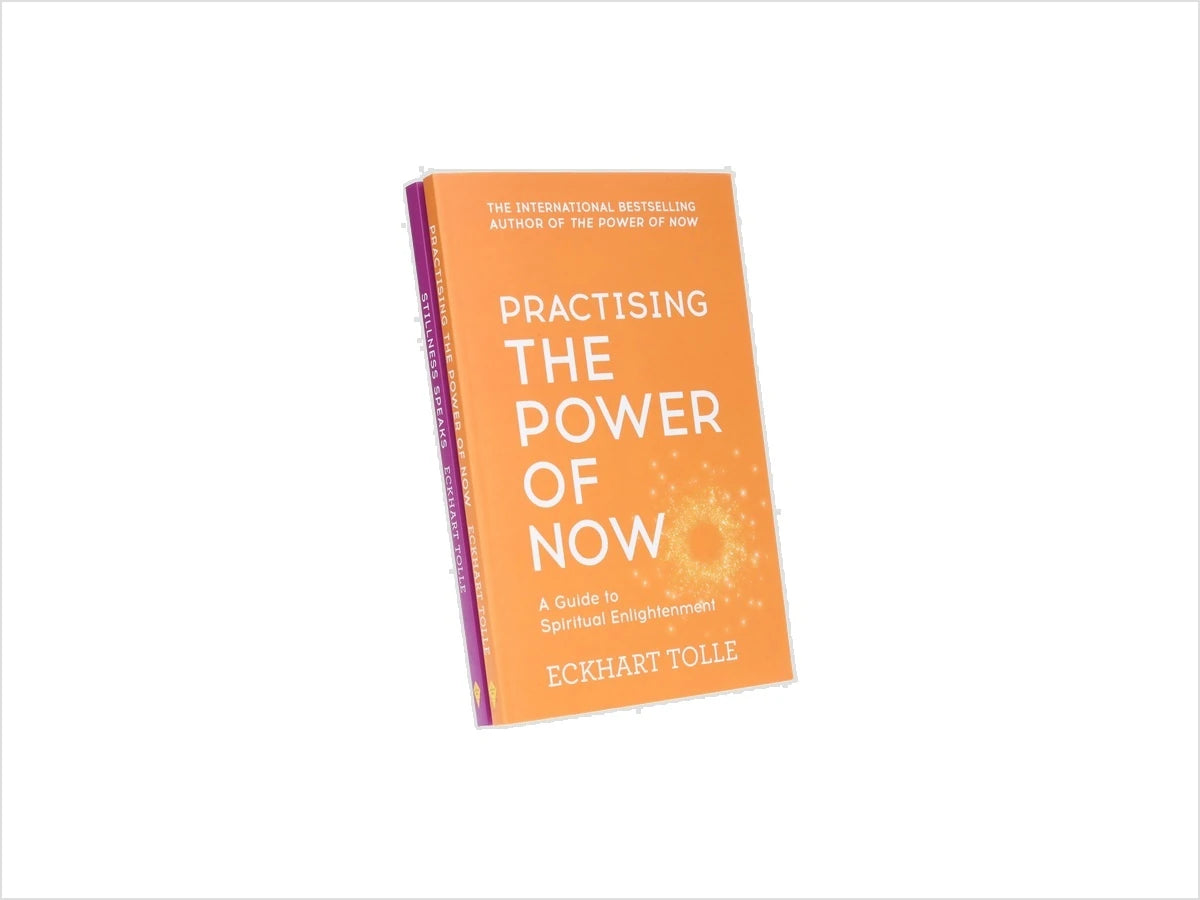 Eckhart Tolle Collection (Practising The Power Of Now & Stillness Speaks) 2 Books Set