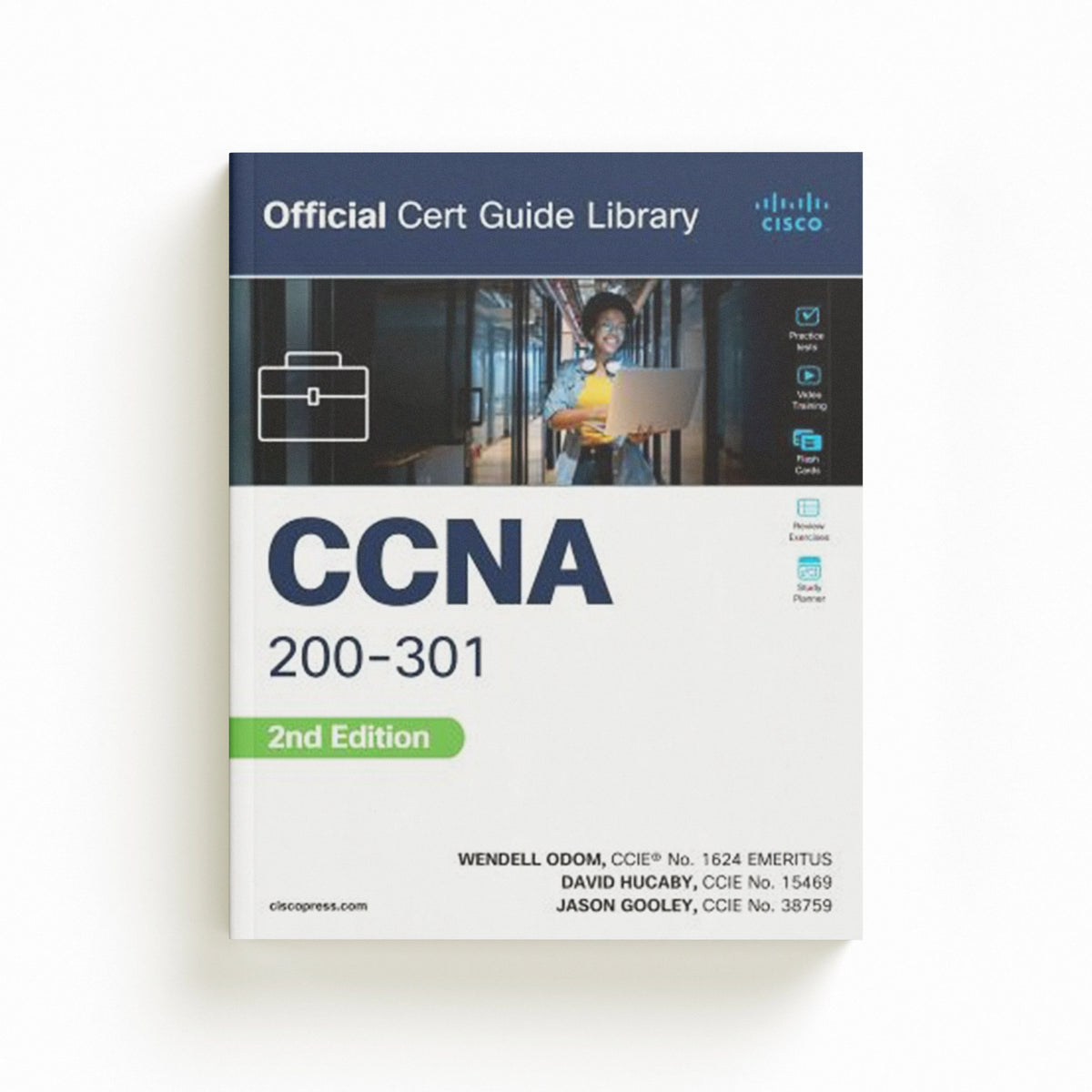 CCNA 200-301 Official Cert Guide Library by David Hucaby; Wendell Odom; Jason Gooley; 9780138221393