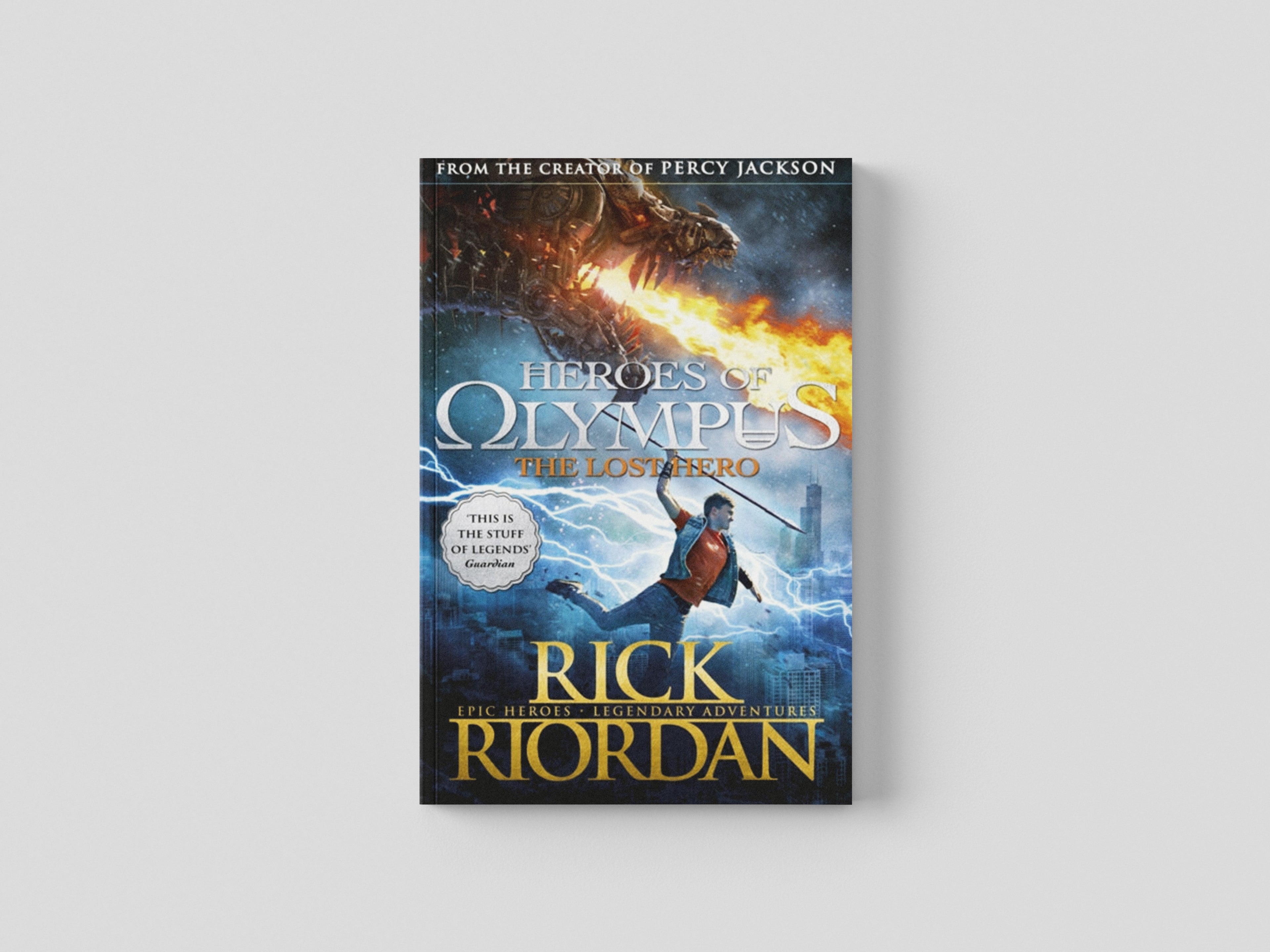 The Lost Hero (Heroes of Olympus Book 1) by Rick Riordan; 9780141325491