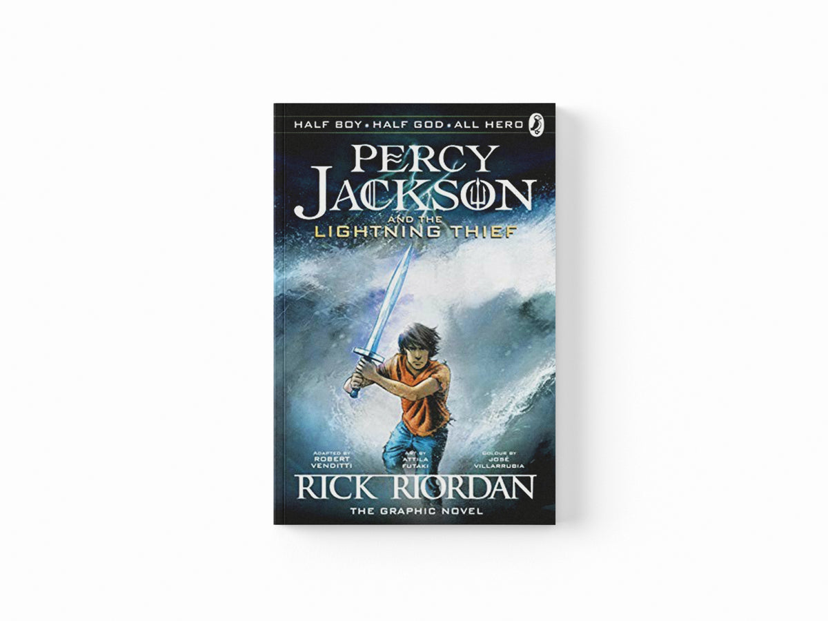 Percy Jackson and the Lightning Thief - The Graphic Novel (Book 1 of Percy Jackson) by Rick Riordan; 9780141335391