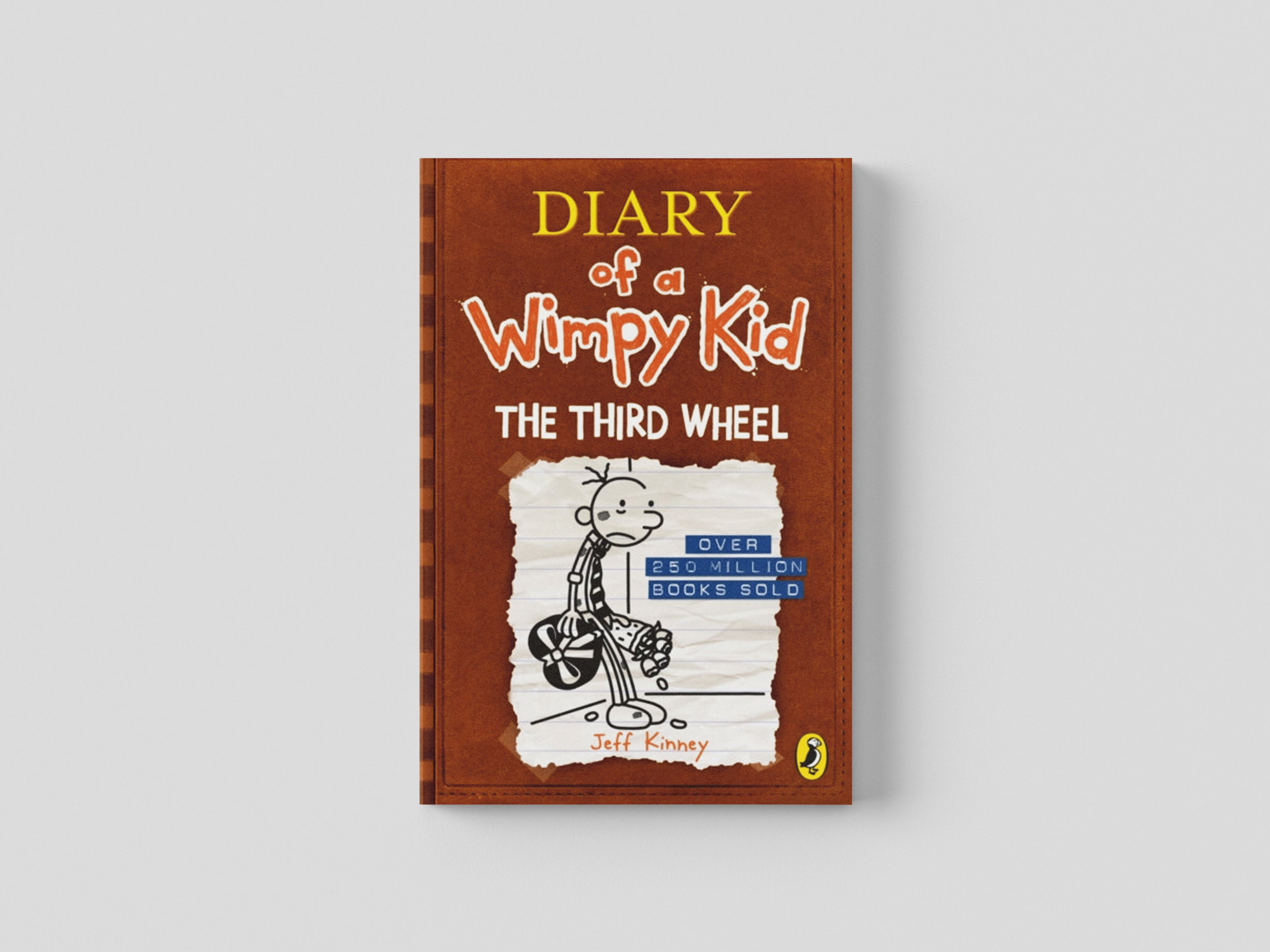 Diary of a Wimpy Kid: The Third Wheel (Book 7) by Jeff Kinney; 9780141345741
