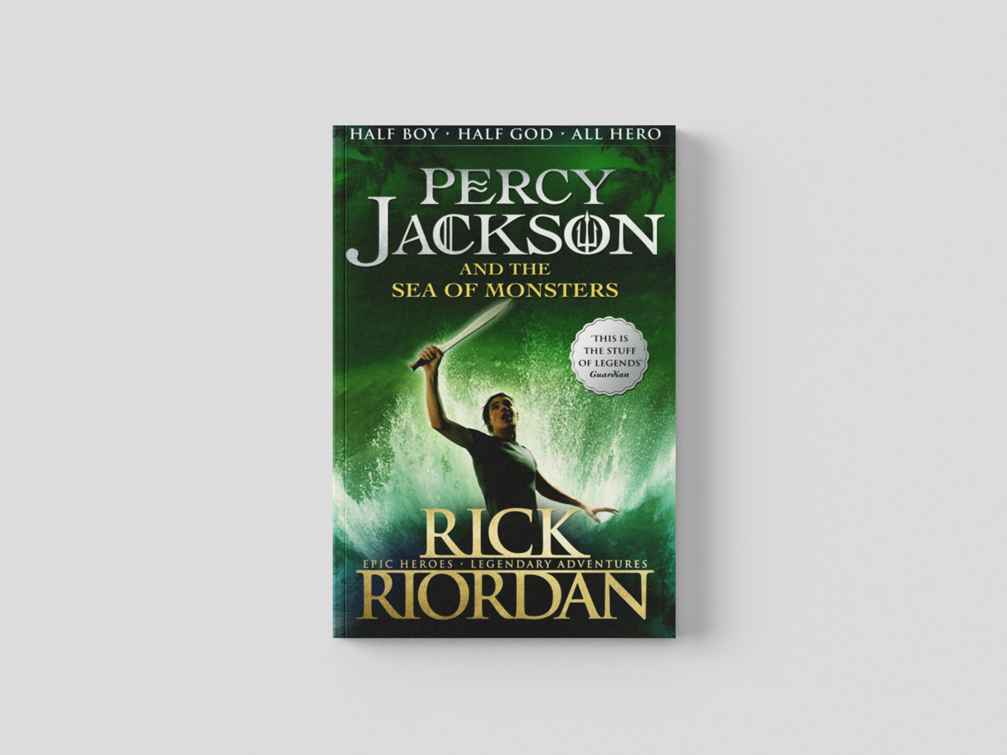 Percy Jackson and the Sea of Monsters (Book 2) by Rick Riordan; 9780141346847