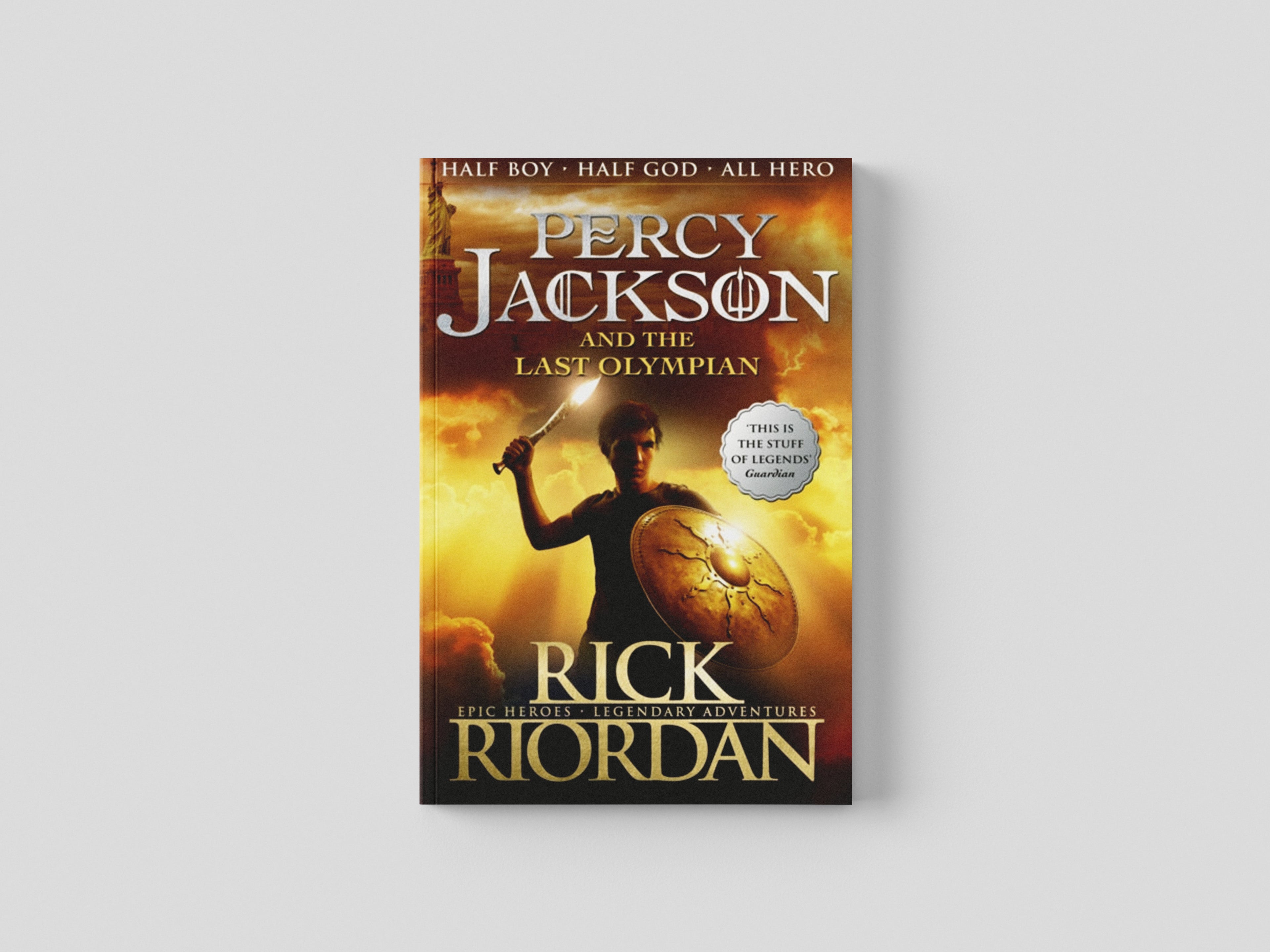 Percy Jackson and the Last Olympian (Book 5) by Rick Riordan; 9780141346885
