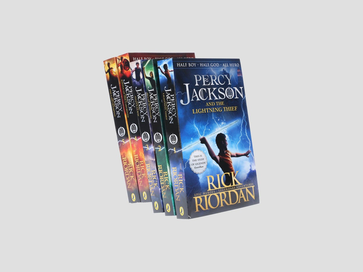 Percy Jackson Series: 5 Books Collection Set - Ages 7+ by Rick Riordan; 9780141362694