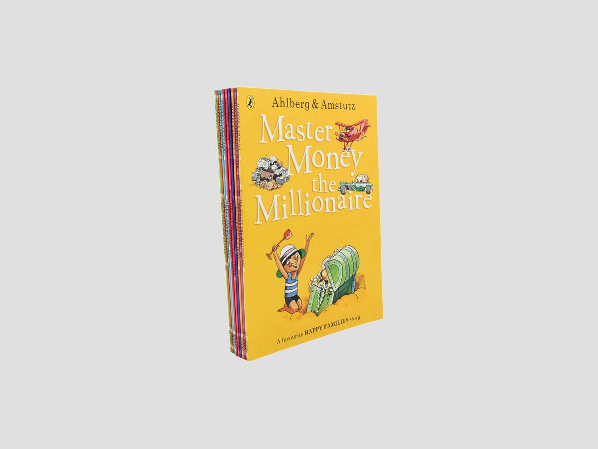 Happy Families 10 Books Collection - Ages 5-7 by Allan Ahlberg; 9780141374888
