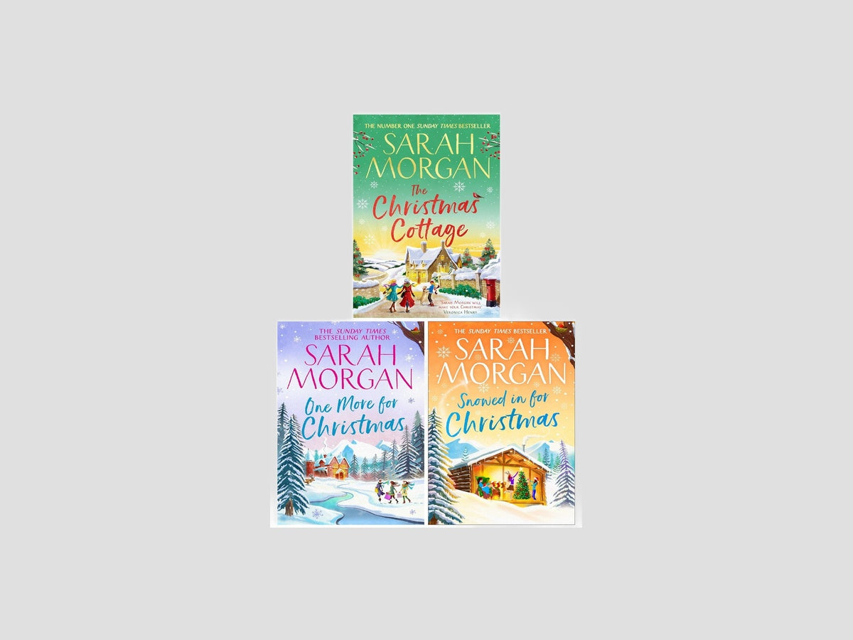 Sarah Morgan Collection (One More For Christmas, Snowed In For Christmas & The Christmas Cottage) by HarperCollins Publishers; 9780175900596