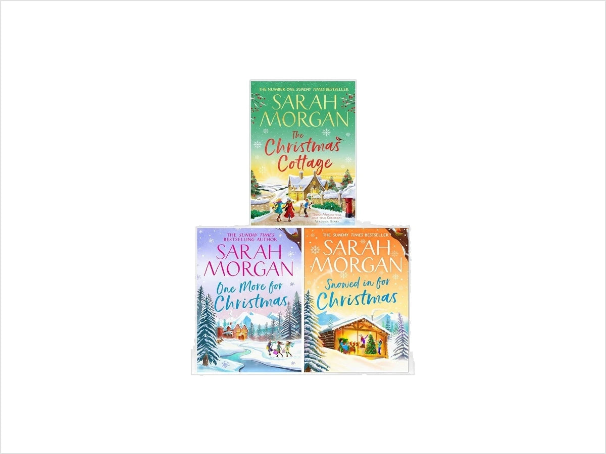 Sarah Morgan Collection (One More For Christmas, Snowed In For Christmas & The Christmas Cottage)