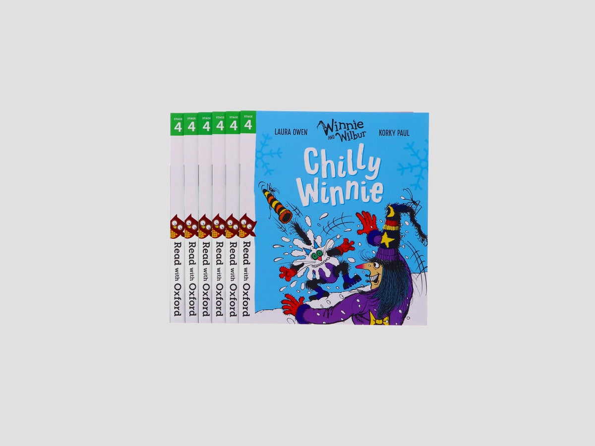 Read With Oxford: Winnie and Wilbur 6 Books Collection Set Level Stage 4 - Age 5 - 6 by Oxford University Press; 9780192777829