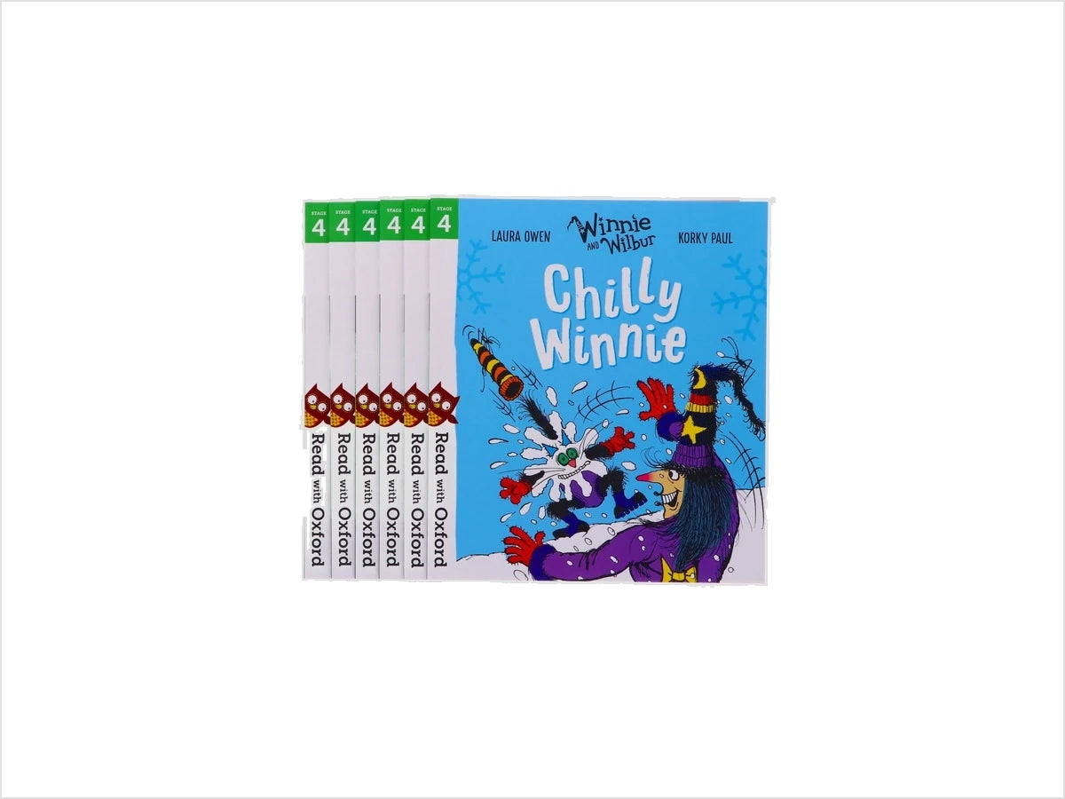 Read With Oxford: Winnie and Wilbur 6 Books Collection Set Level Stage 4 - Age 5 - 6