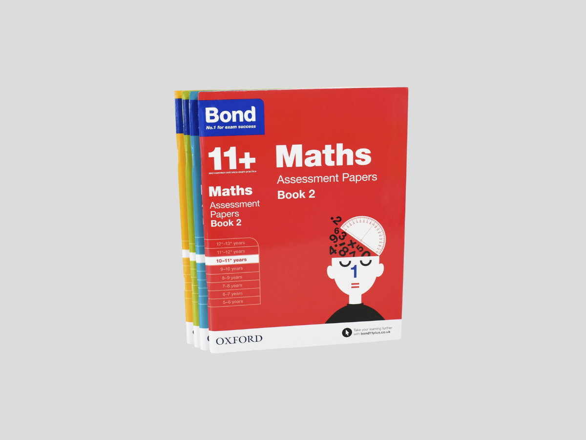 Bond 11+: Assessment Papers Book 2 Age 10-11 Years Bundle: English, Maths, Non-verbal Reasoning, Verbal Reasoning (for GL Assessment & other 11 plus exams) by Oxford University Press; 9780192778574