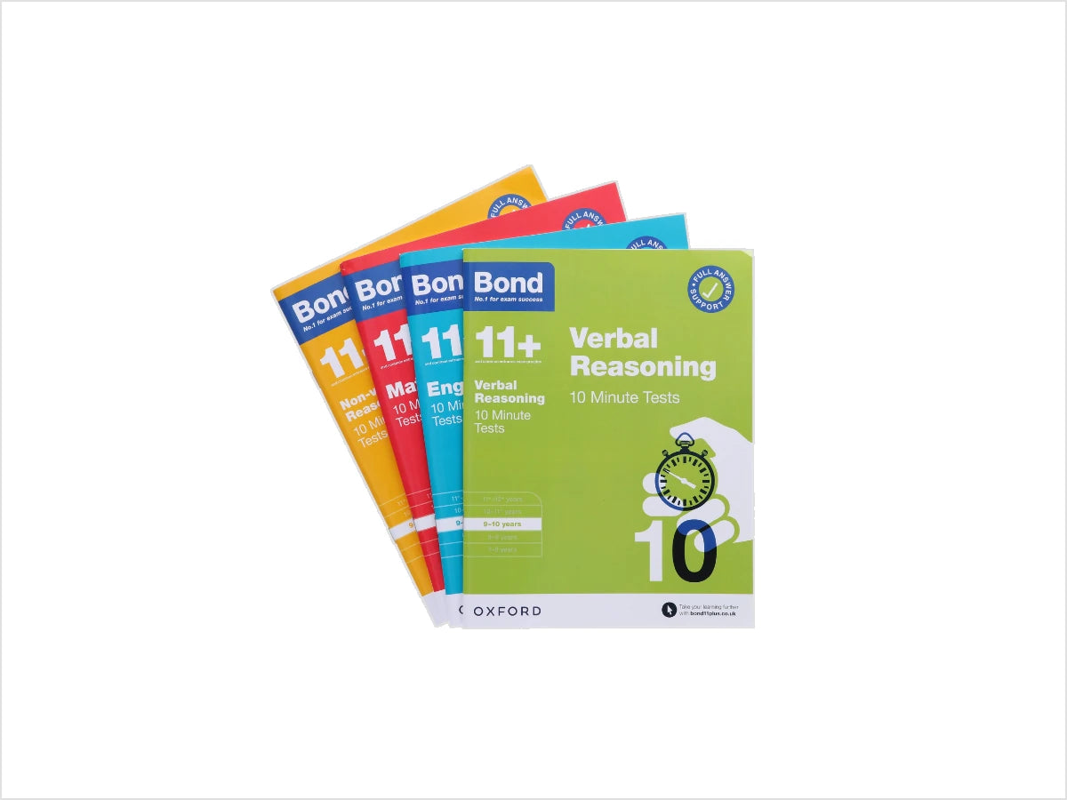 Bond 11+: Bond 11+ 10 Minute Tests 9-10 years Bundle (for GL Assessment & other 11 plus exams)