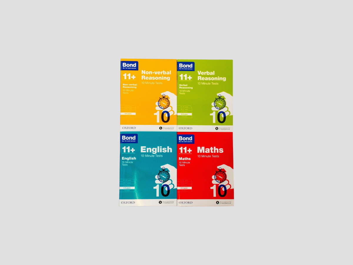 Bond 11+ 10 Minute Tests Bundle with Answer Support 8-9 years (for GL Assessment & other 11 plus exams) by Oxford University Press; 9780192784933