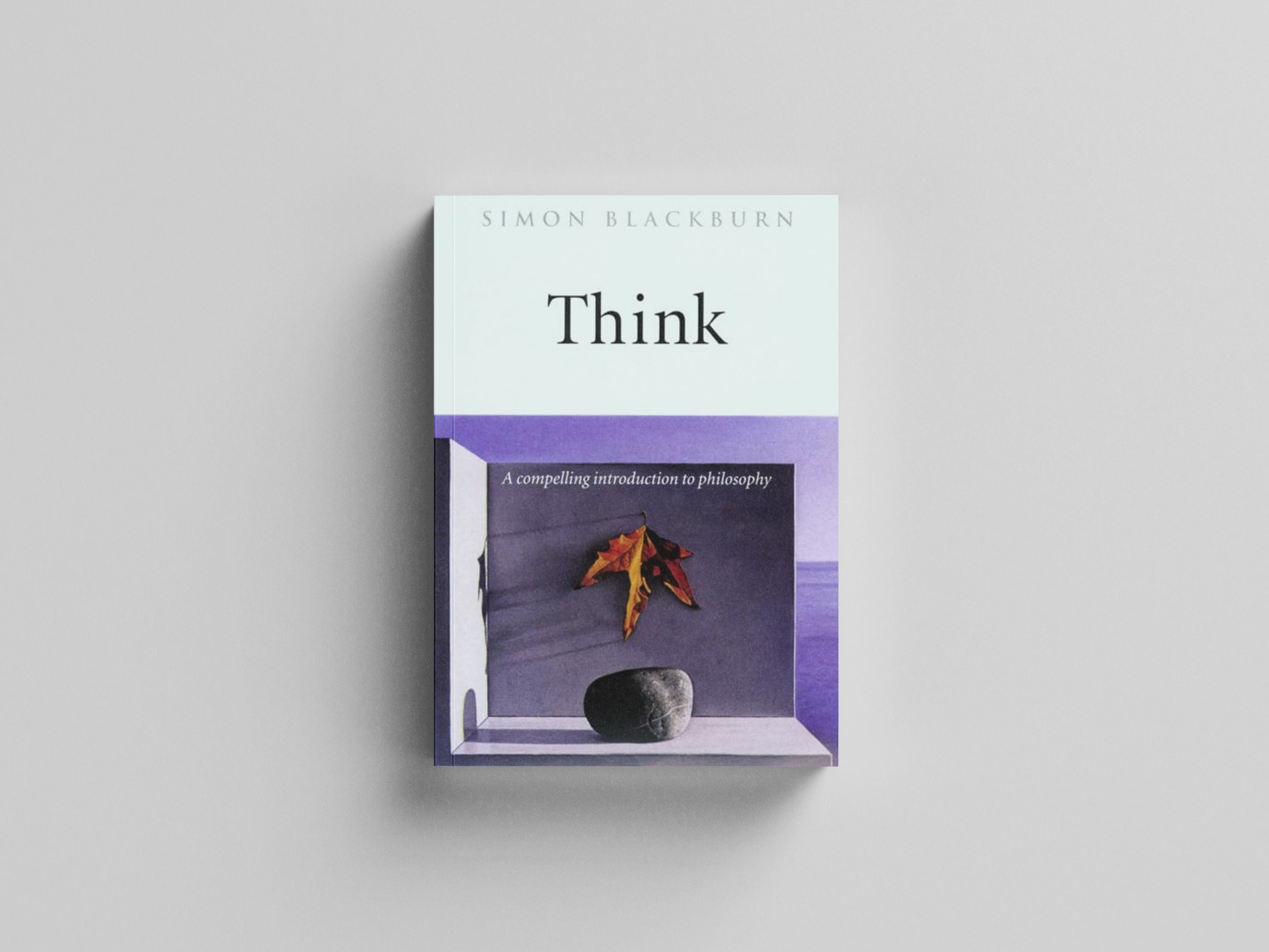 Think by Simon Blackburn; 9780192854254