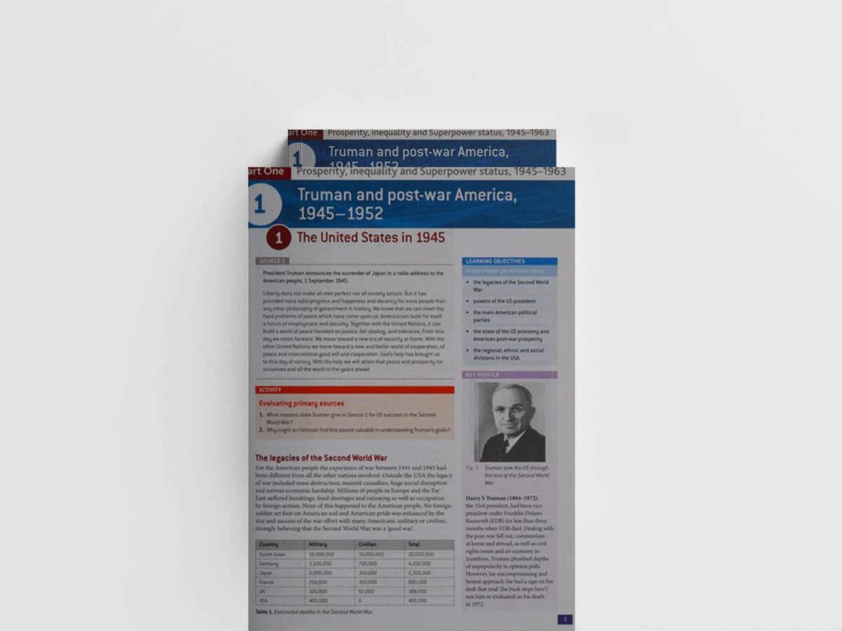 Oxford AQA History for A Level: The American Dream: Reality and Illusion 1945-1980 by Mark Stacey; 9780198354550