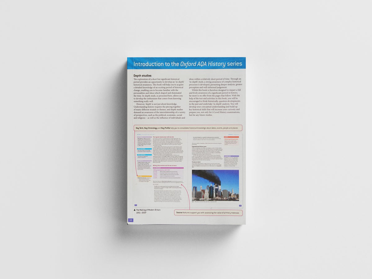 Oxford AQA History for A Level: The Making of Modern Britain 1951-2007 by J M A Hugh; Sally Waller; 9780198354642