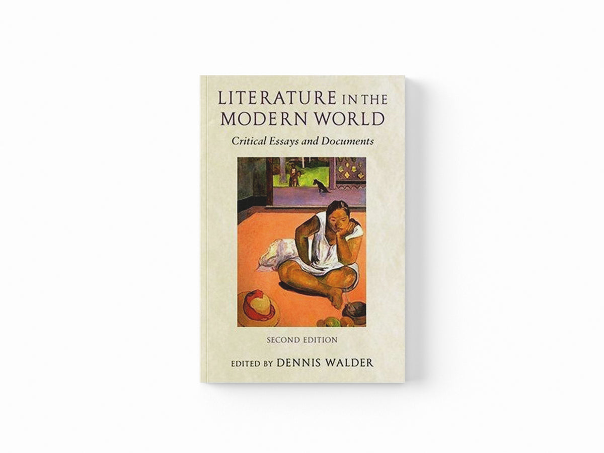 Literature in the Modern World; 9780199253012