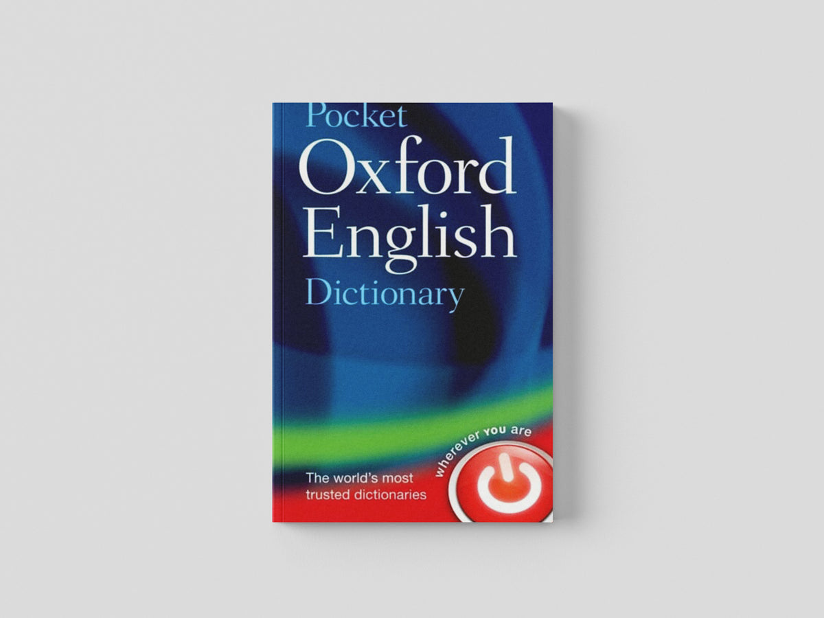 Pocket Oxford English Dictionary by Oxford Languages; 9780199666157