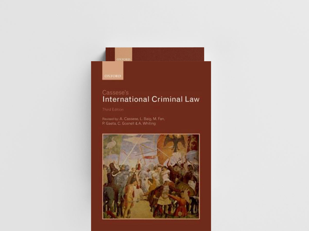 Cassese's International Criminal Law by Antonio  Cassese; Paola  Gaeta; 9780199694921
