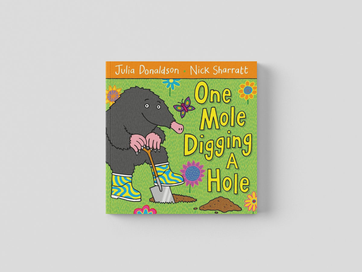 One Mole Digging A Hole by Julia Donaldson; 9780230706477