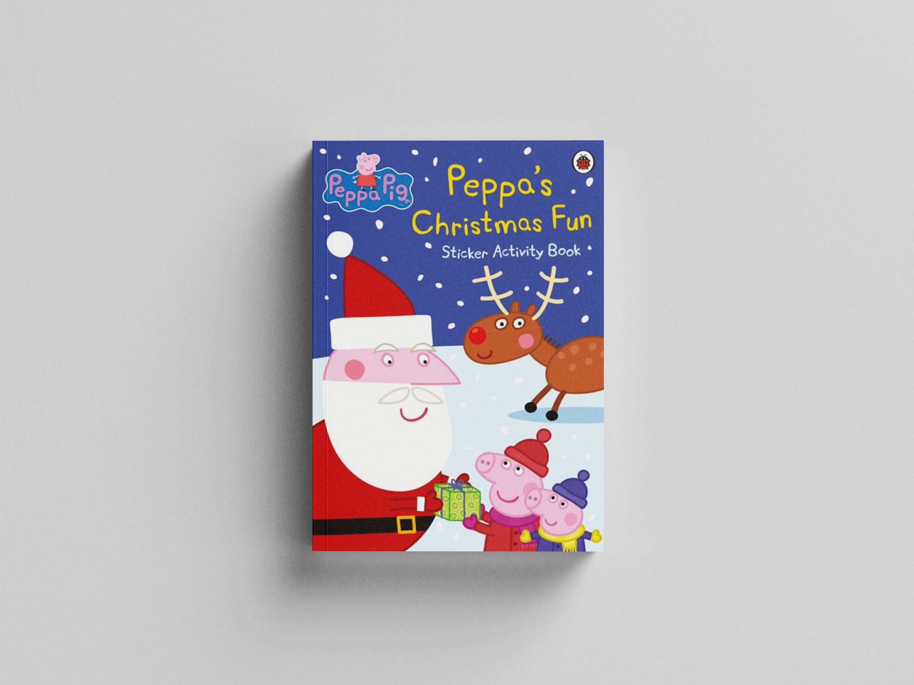 Peppa Pig: Peppa's Christmas Fun Sticker Activity Book by PeppaPig; 9780241200414