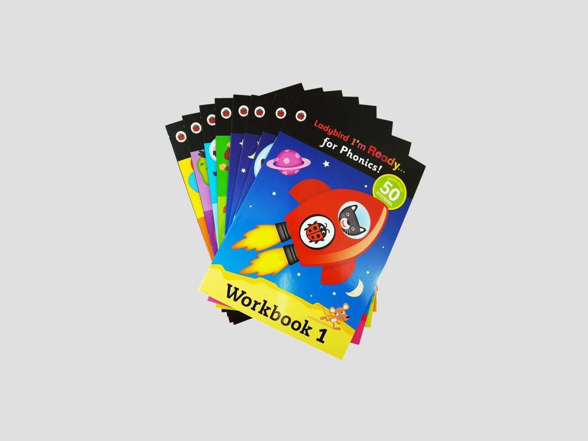Ladybird I'm Ready 8 Books Collection Set - Ages 5-7 by Ladybird; 9780241402597