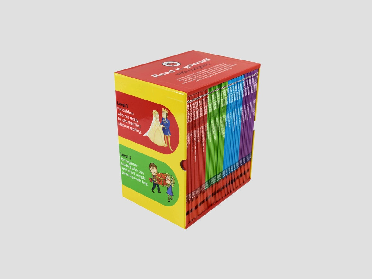 Read It Yourself With Ladybird (Level 1-4) 50 Books - Ages 5-7 by Ladybird; 9780241405406