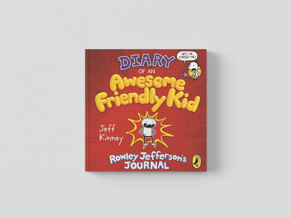 Diary of an Awesome Friendly Kid by Jeff Kinney; 9780241405727