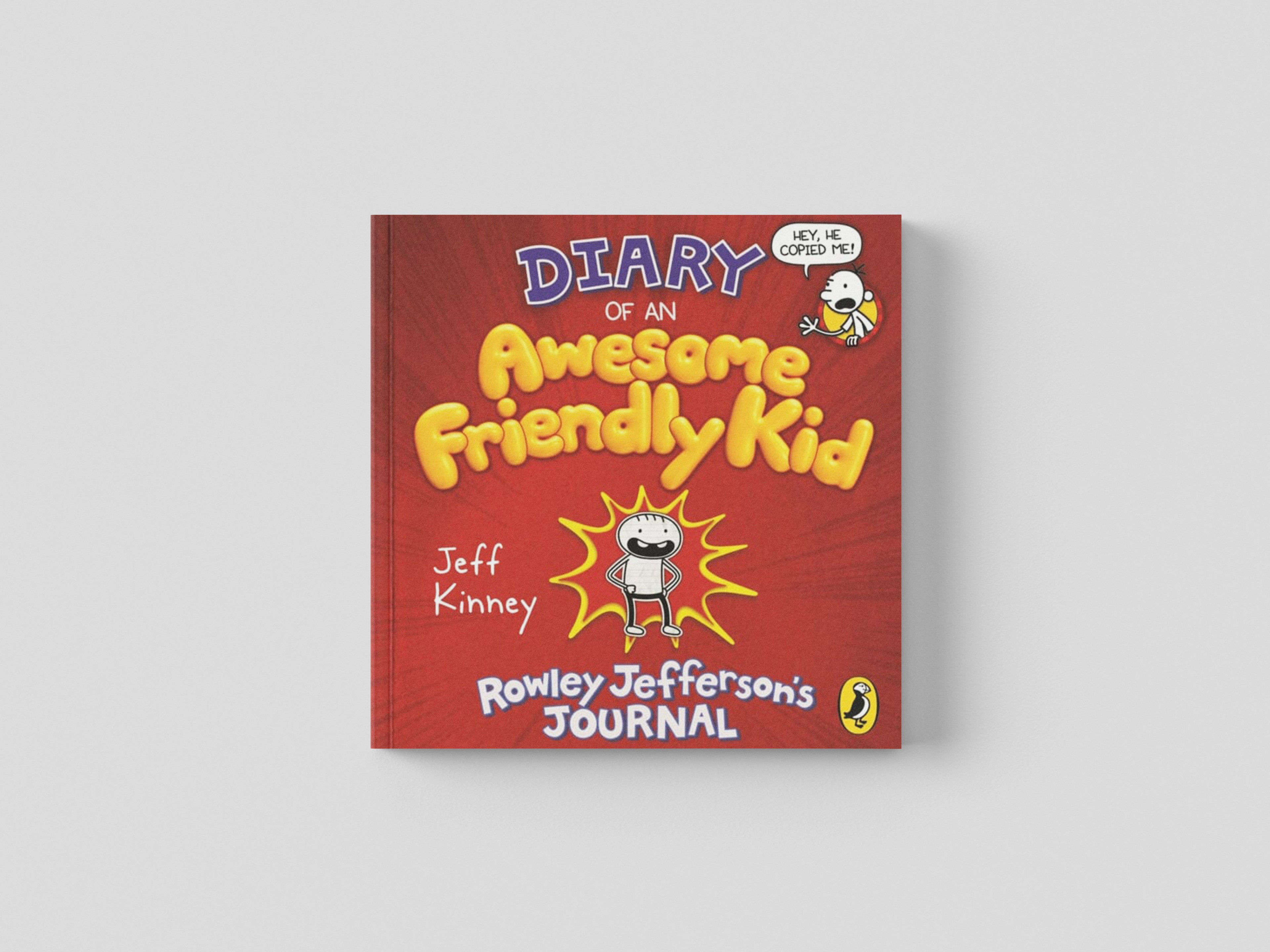 Diary of an Awesome Friendly Kid by Jeff Kinney; 9780241405727