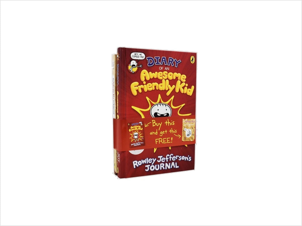 Rowley Jefferson Diary of an Awesome Friendly Kid & Wimpy Kid Do-It-Yourself Collection