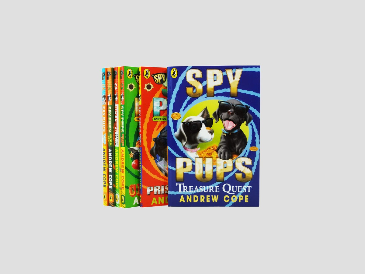 Spy Pups 6 Books Collection Set - Ages 7-9 by Penguin; 9780241423561