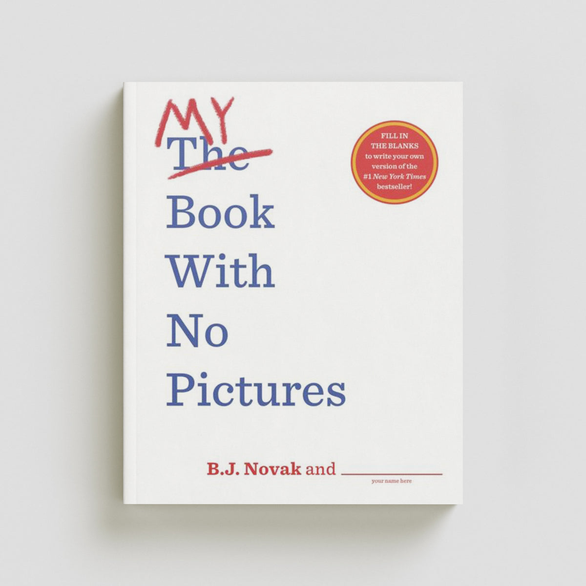 My Book With No Pictures by Penguin Random House Children's UK; 9780241444177