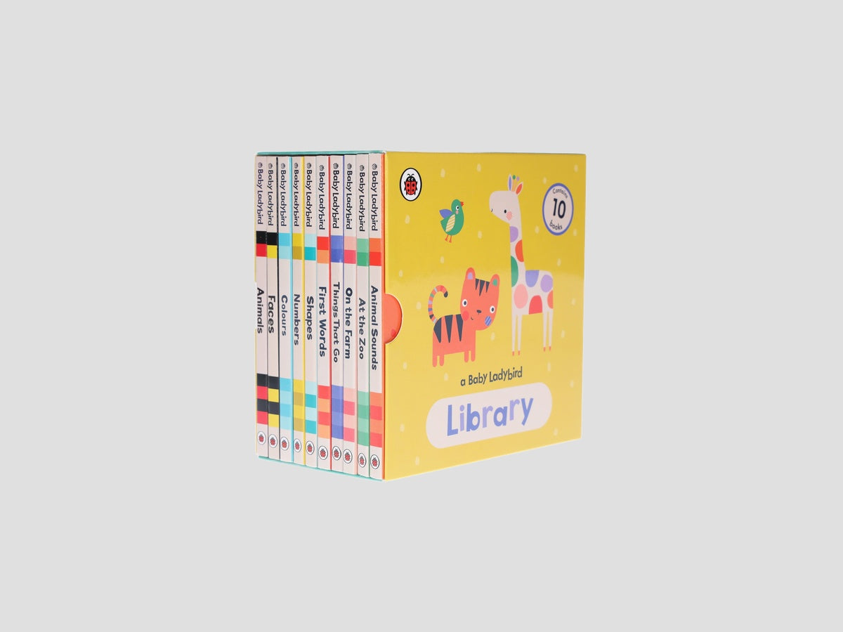 A Baby Ladybird Library Children's 10 Books Collection Set - Ages 0-5 by Ladybird; 9780241448045