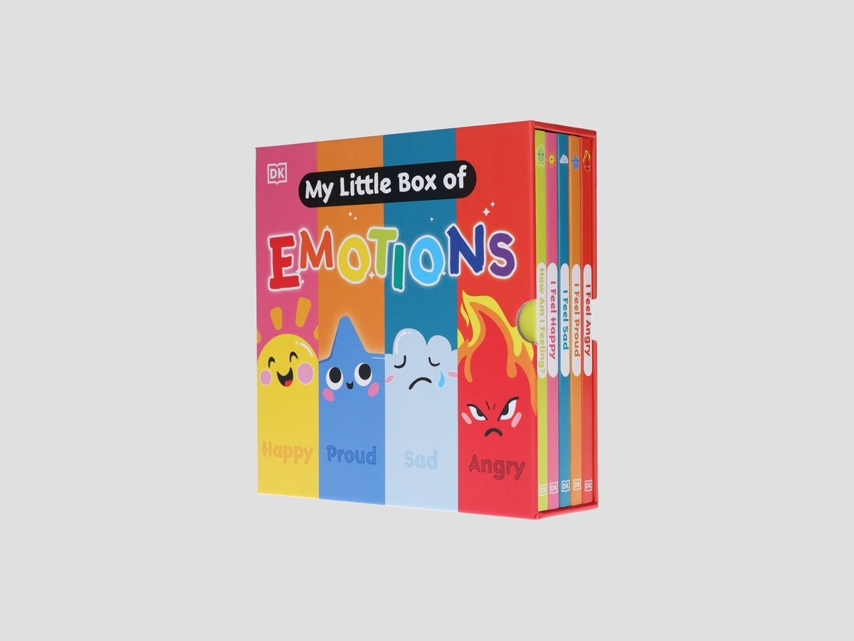 First Emotions: My Little Box of Emotions (Happy, Sad, Angry & Proud) 5 Books Collection by DK; 9780241464168