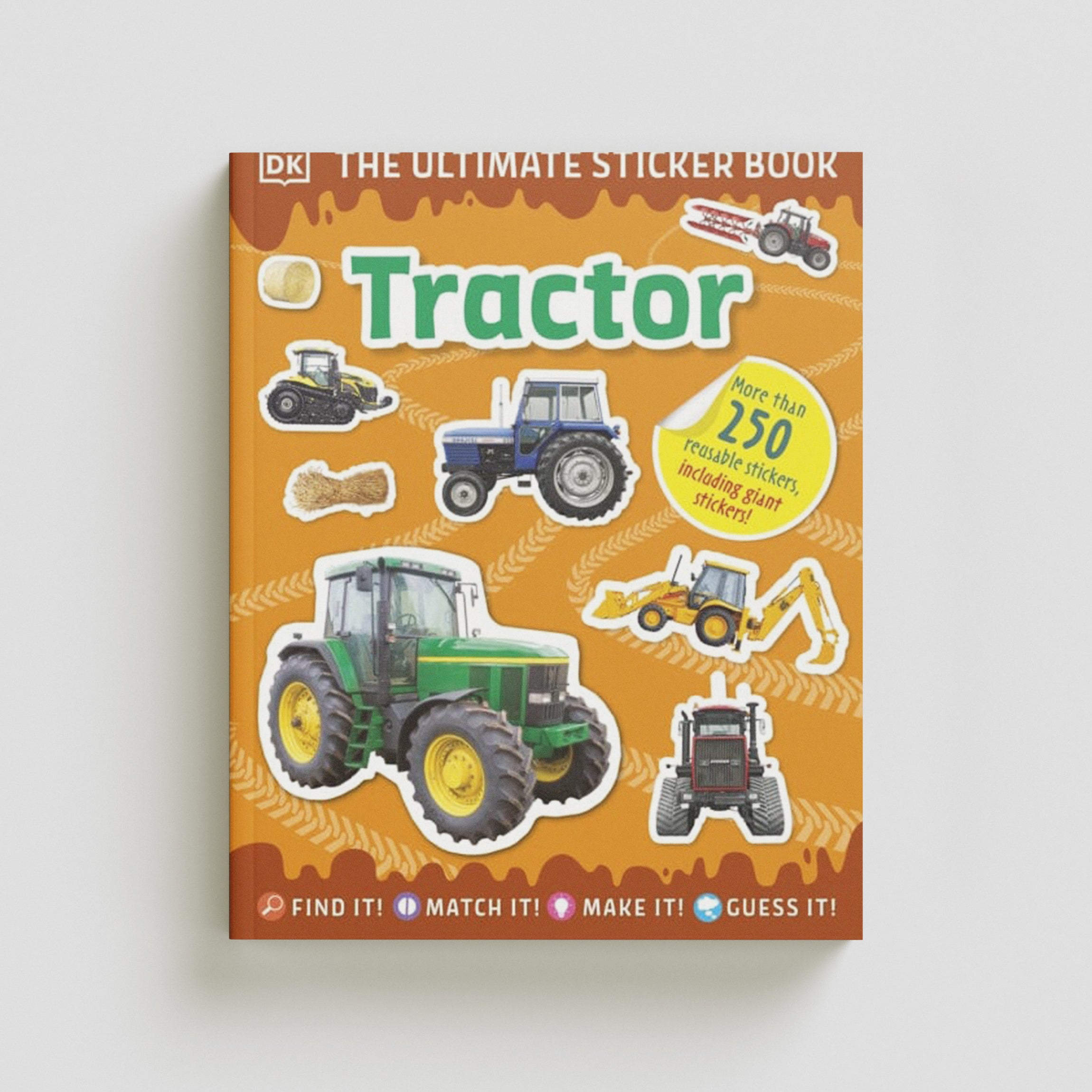 Ultimate Sticker Book Tractor by DK; 9780241467084