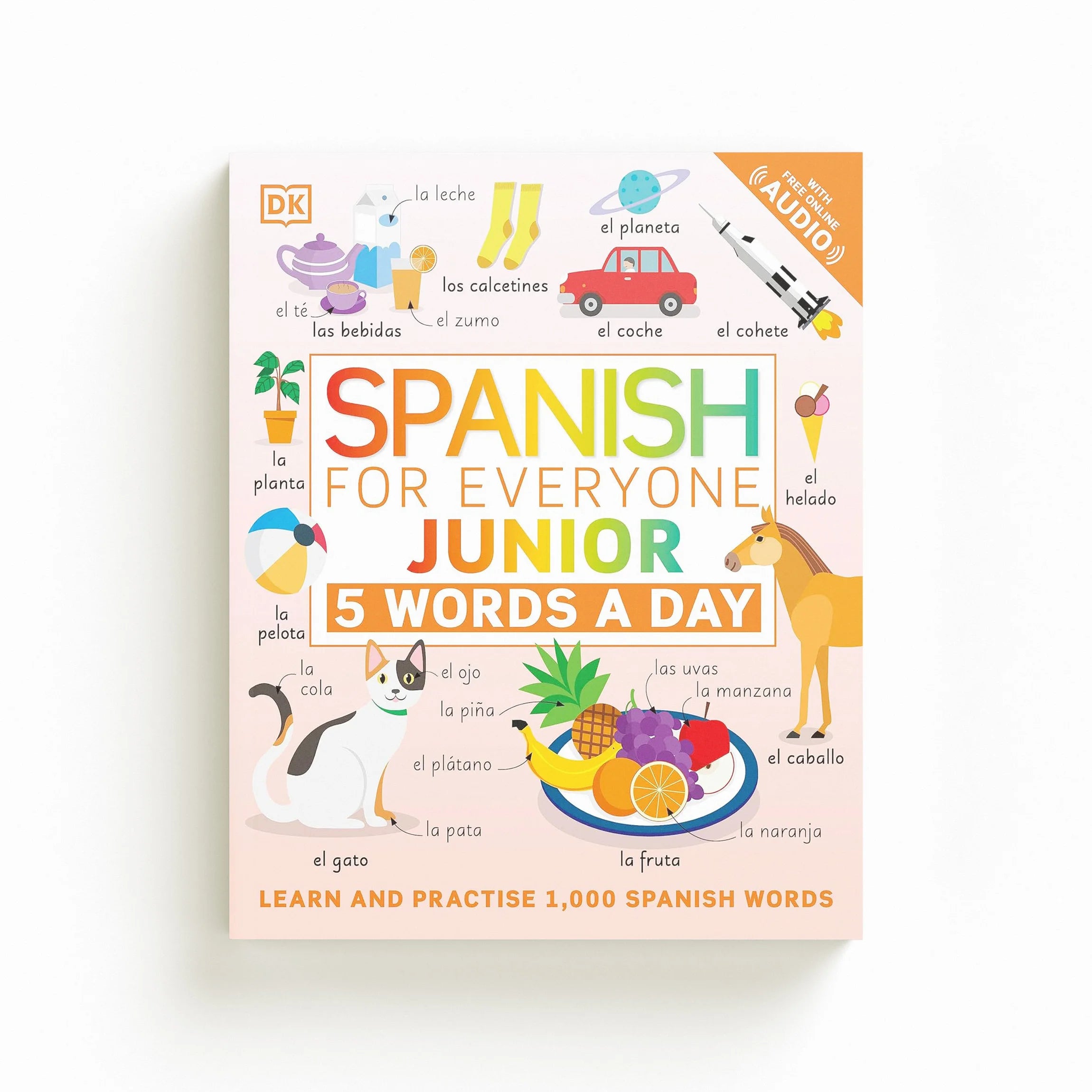 Spanish for Everyone Junior 5 Words a Day