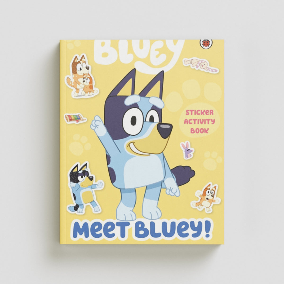 Bluey: Meet Bluey! Sticker Activity Book by Bluey; 9780241486924