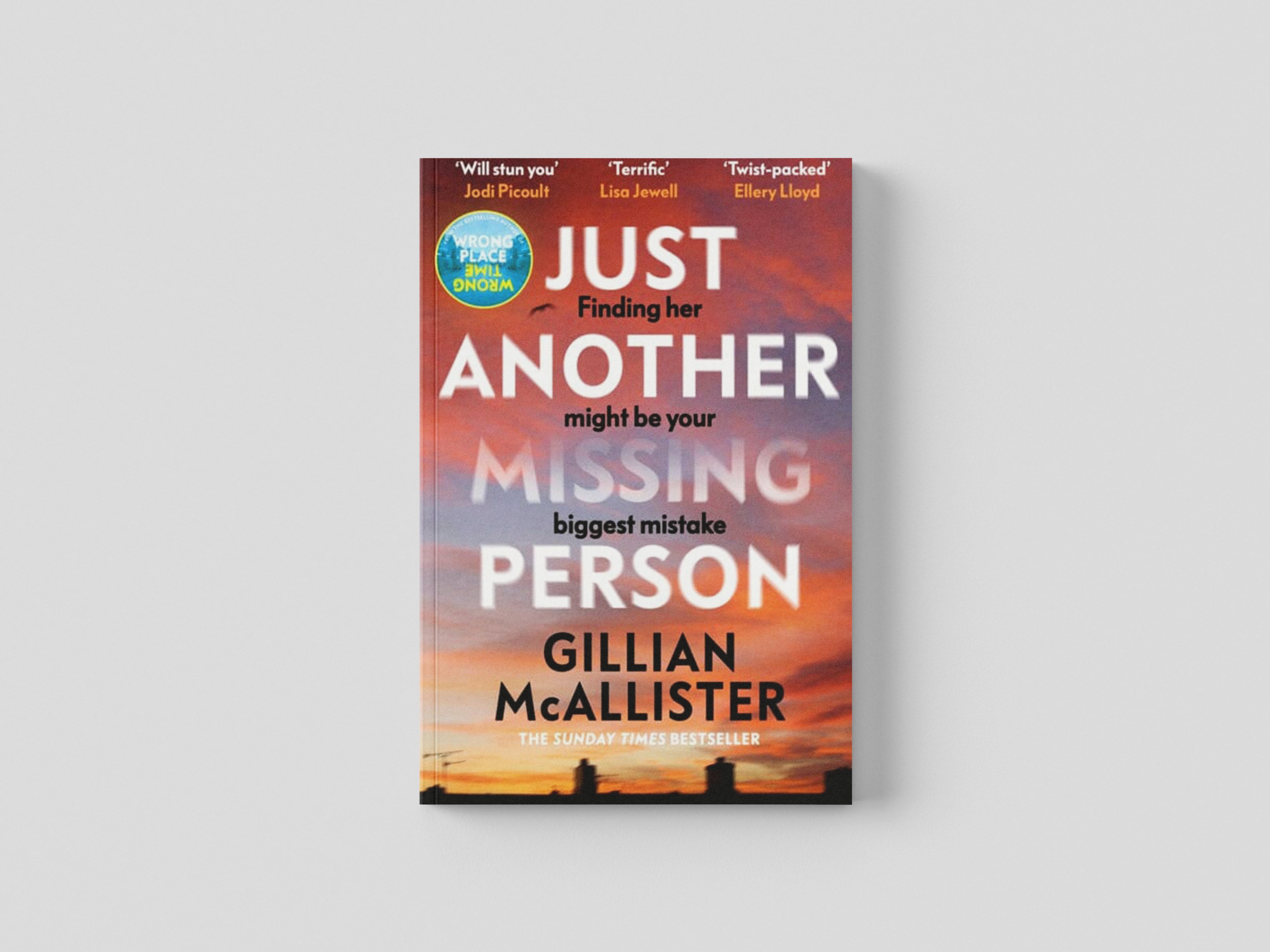 Just Another Missing Person by Gillian McAllister; 9780241520956