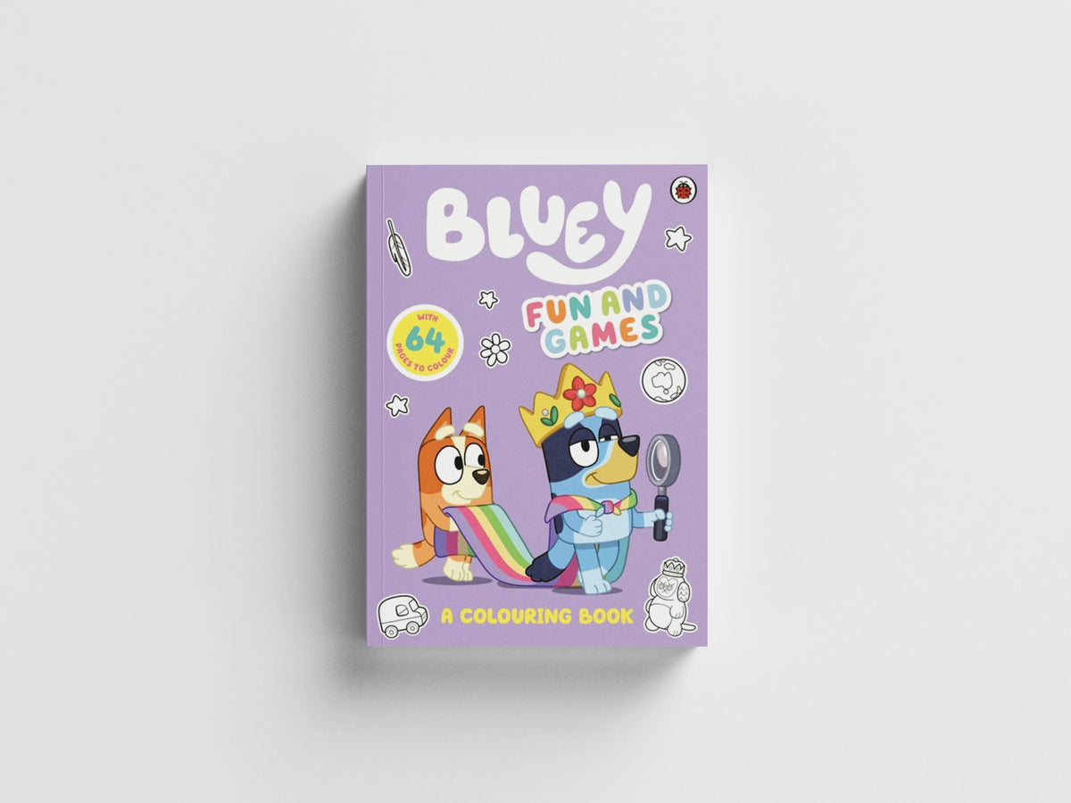 Bluey: Fun and Games: A Colouring Book