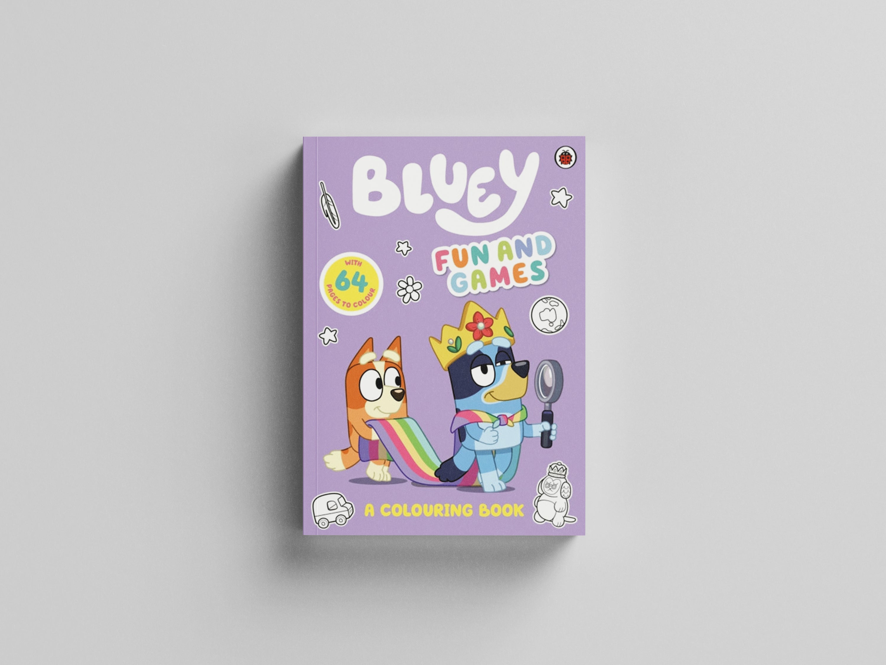 Bluey: Fun and Games: A Colouring Book by Bluey; 9780241536551