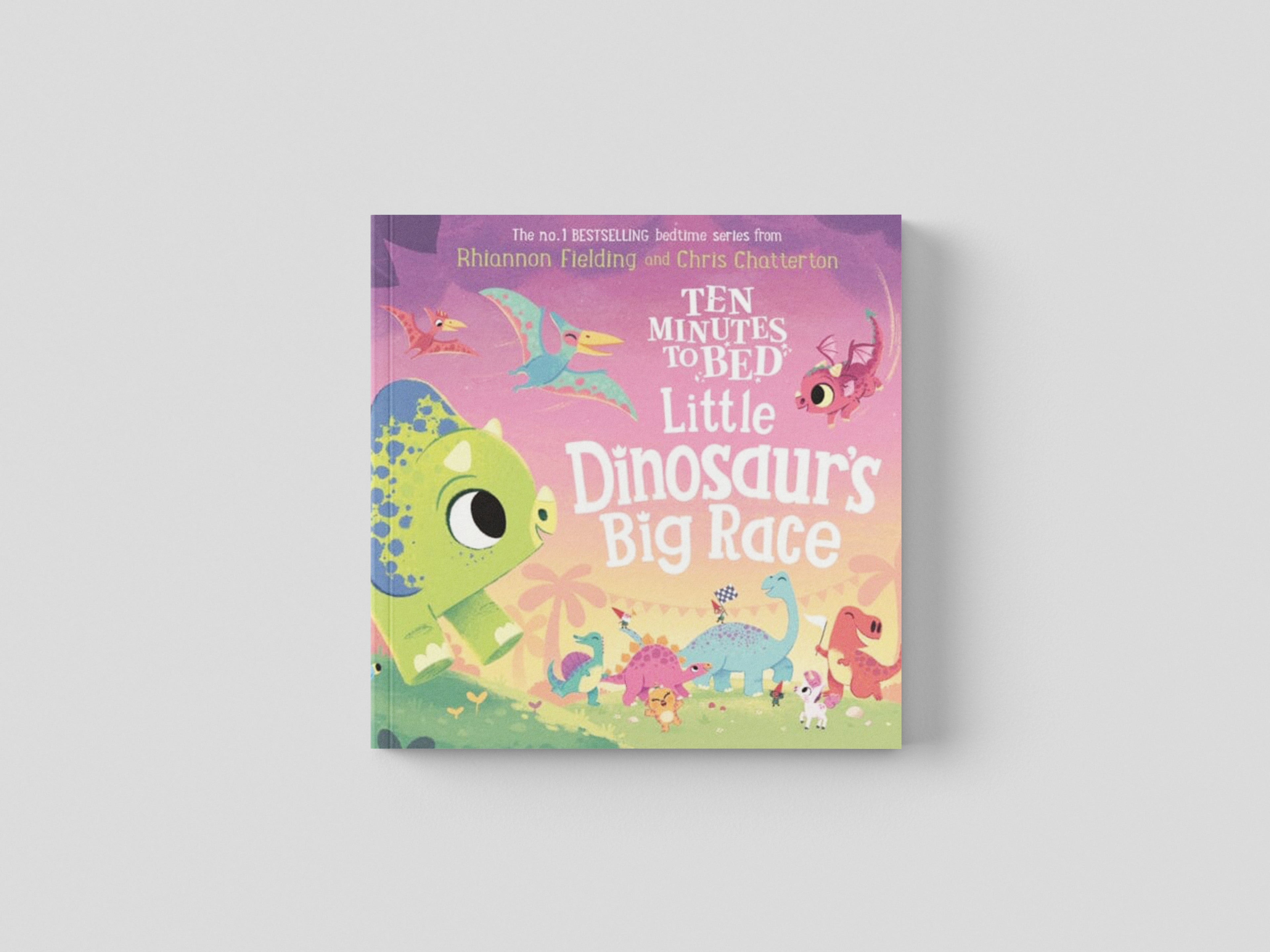Ten Minutes to Bed: Little Dinosaur's Big Race by Rhiannon Fielding; 9780241545638
