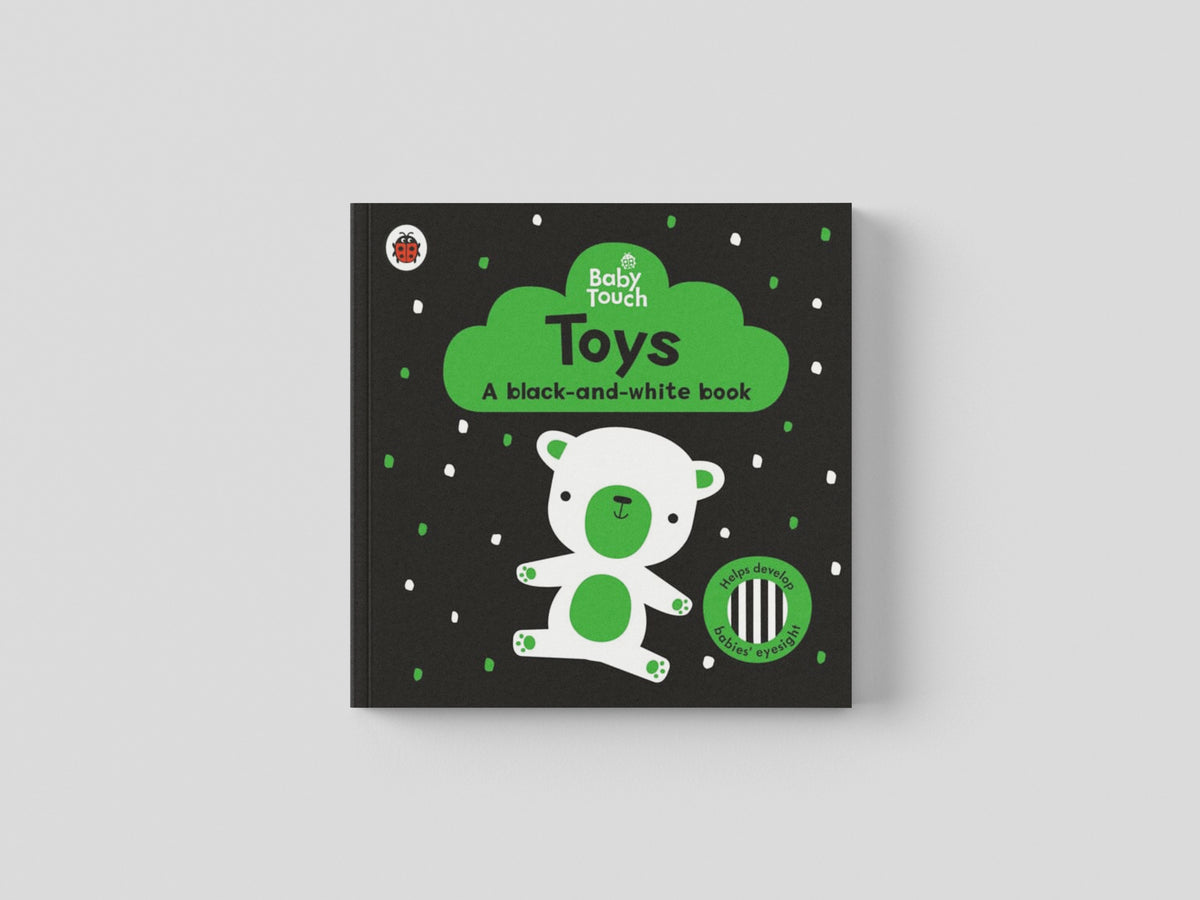 Baby Touch: Toys: a black-and-white book by Penguin Random House Children's UK; 9780241547458