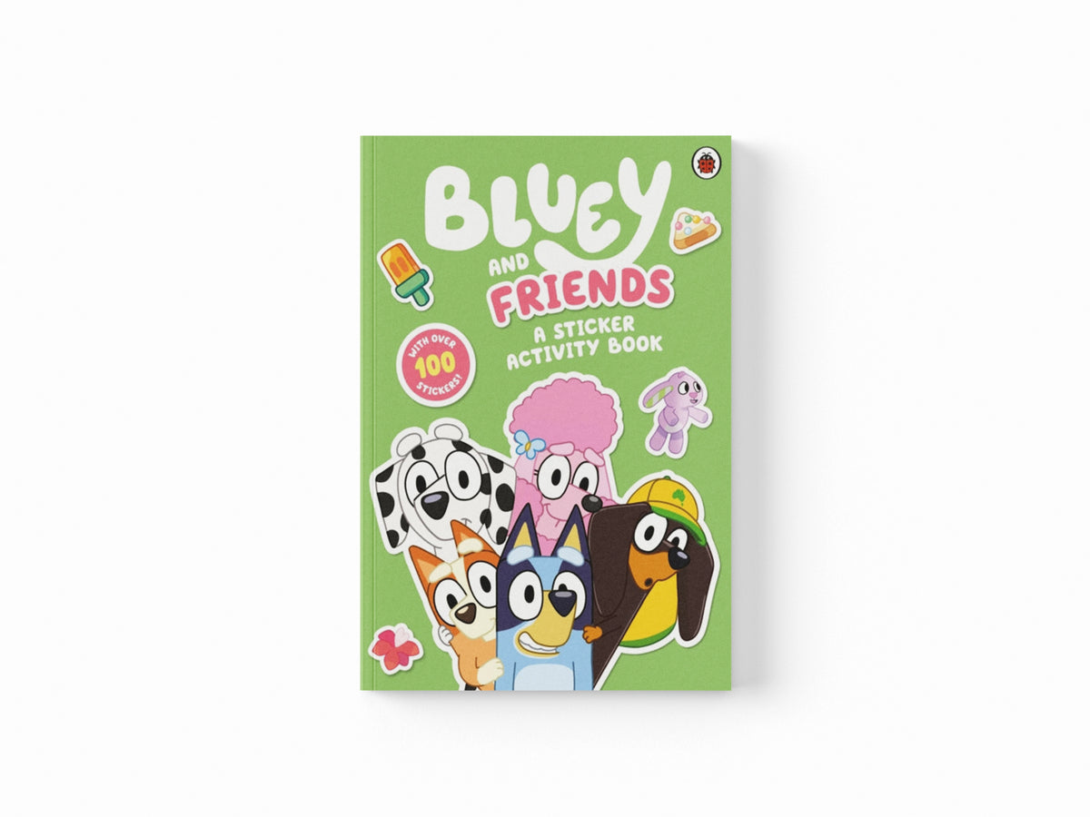 Bluey: Bluey and Friends: A Sticker Activity Book