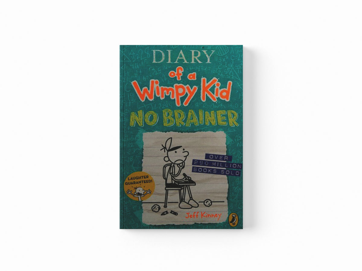 Diary of a Wimpy Kid: No Brainer (Book 18) by Jeff Kinney; 9780241583159