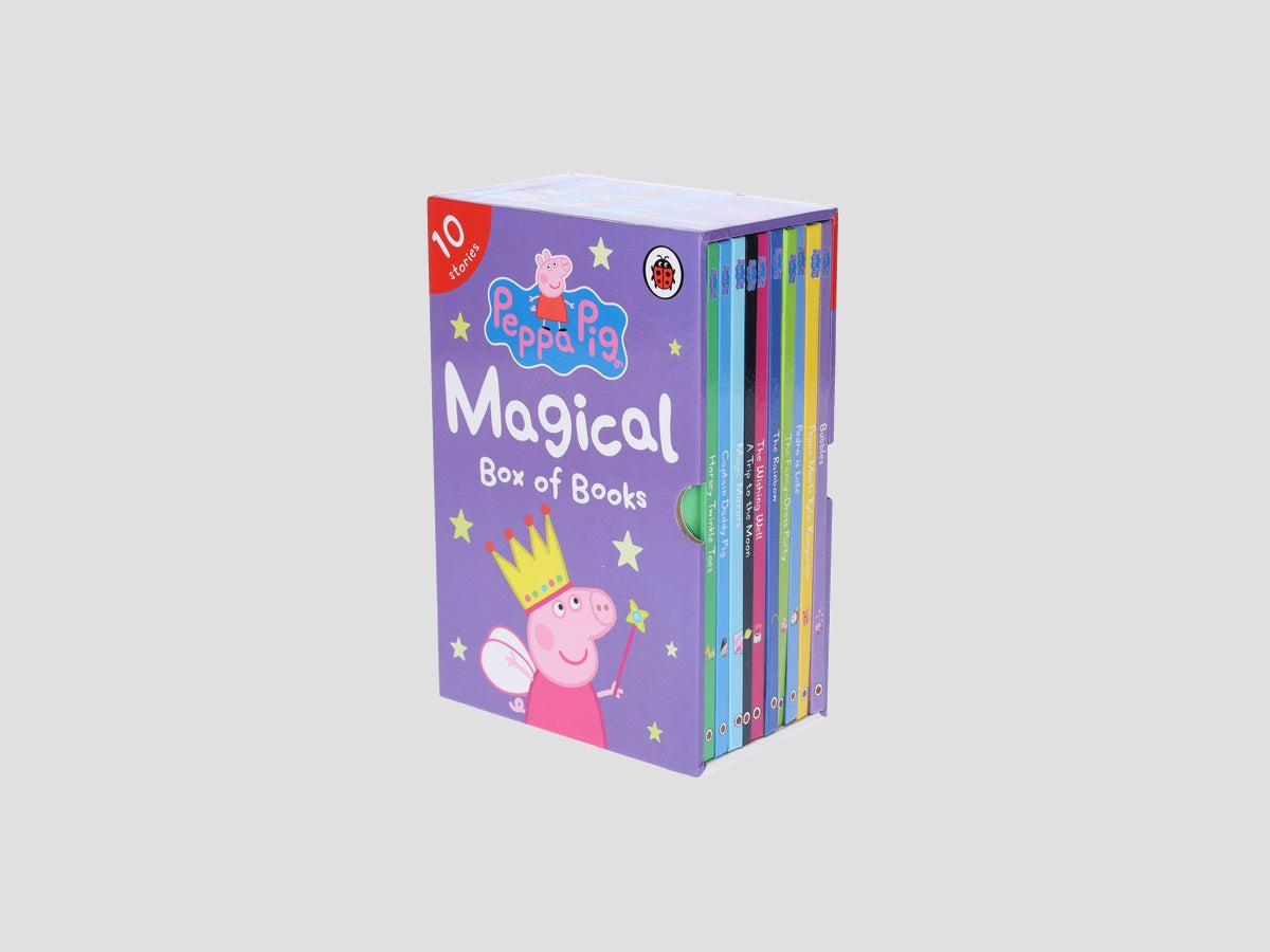 Peppa Pig Magical Box Of Books 10 Books Collection Box Set - Ages 2-6 by Penguin; 9780241614778