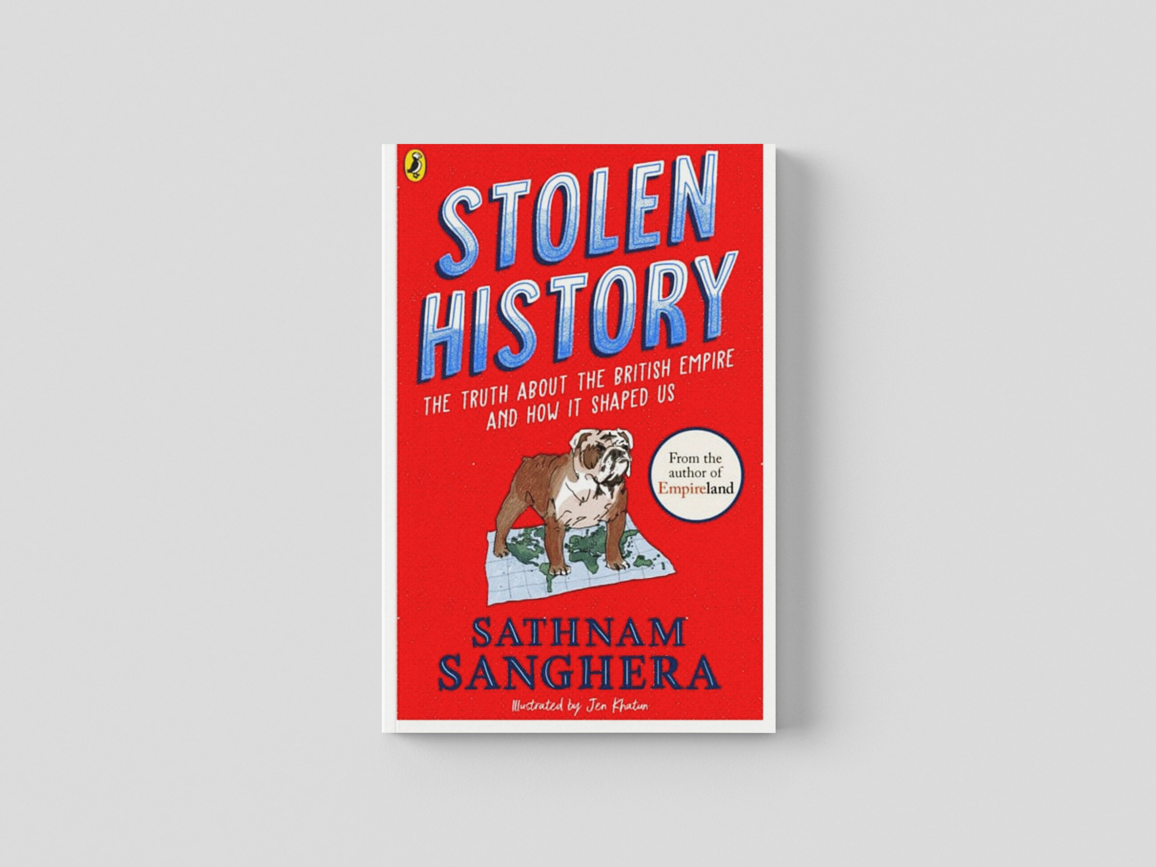 Stolen History by Sathnam Sanghera; 9780241623435