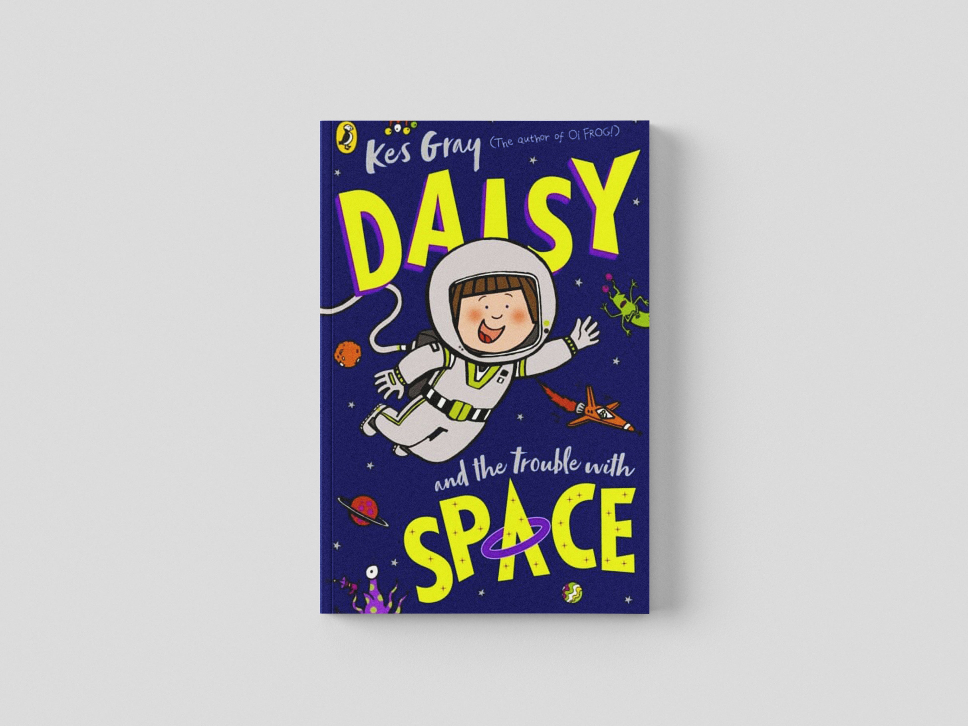 Daisy and the Trouble With Space by Kes Gray; 9780241632024
