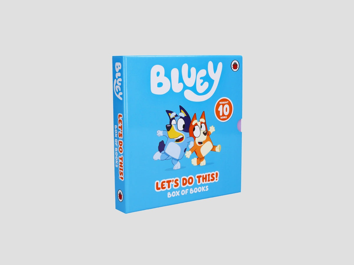 Bluey Let's Do This! 10 Picture Books Collection Box Set - Ages 3-7 by Penguin; 9780241659649