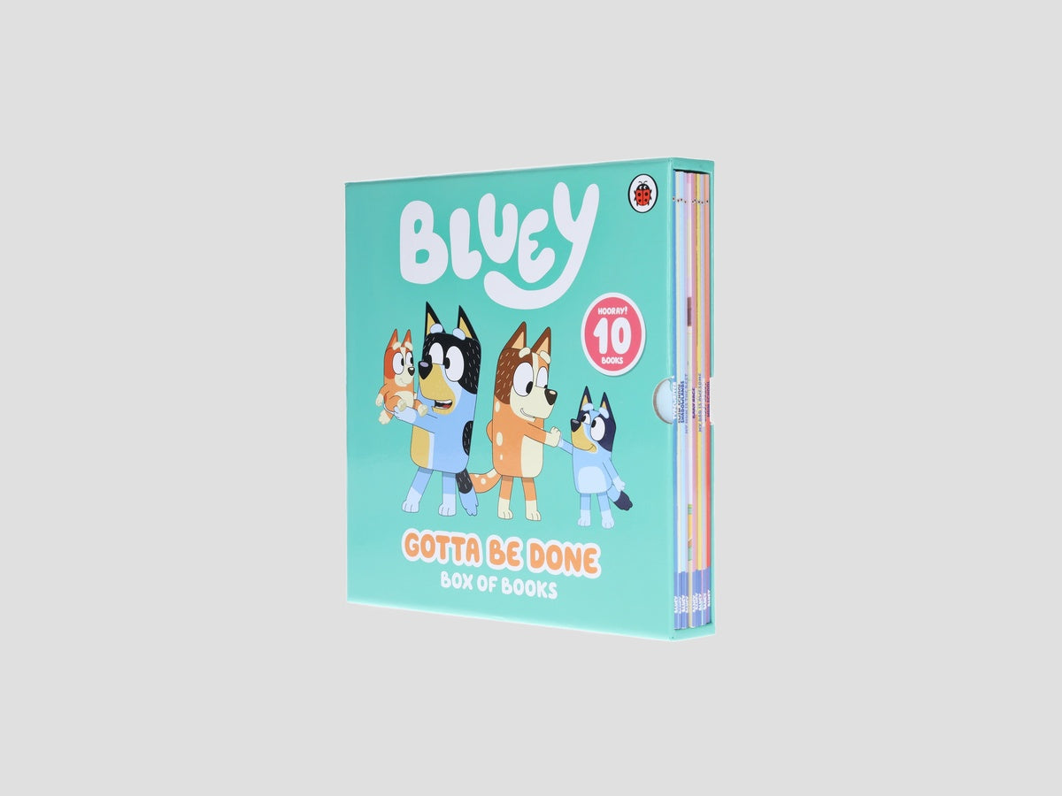 Bluey Gotta Be Done! 10 Picture Books Collection Box Set - Ages 3-7 by Penguin; 9780241727003