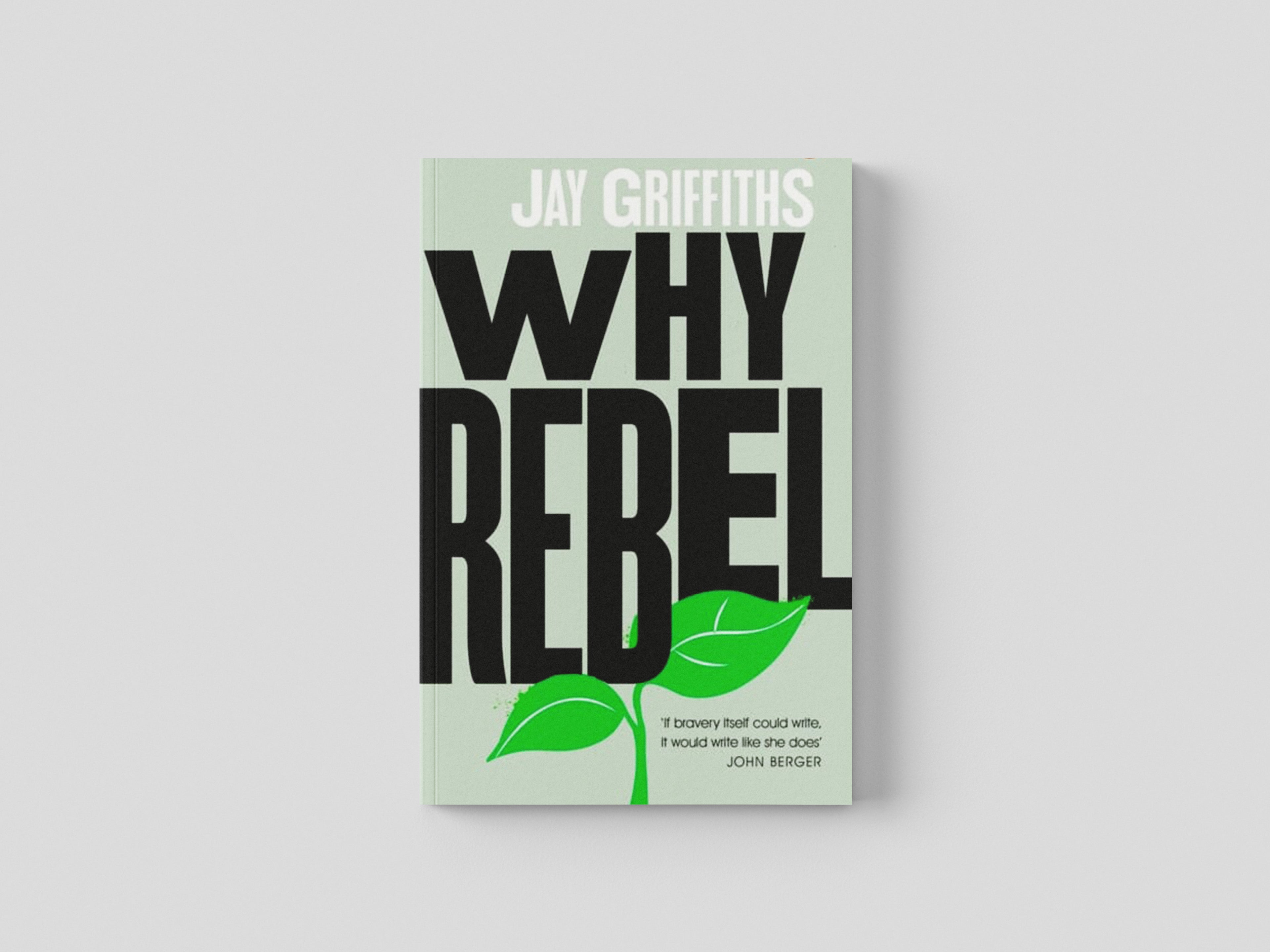 Why Rebel by Jay Griffiths; 9780241992722